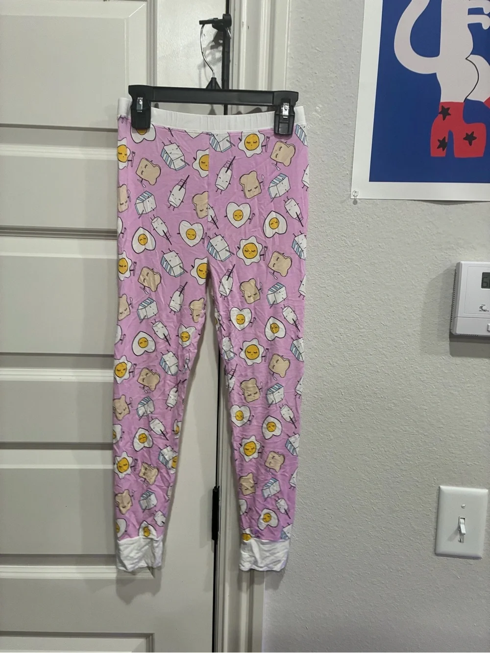 Little Sleepies Pink Breakfast Print Pajama Set for Kids